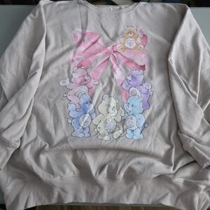 Torrid Care Bear Cream Sweater with Bow